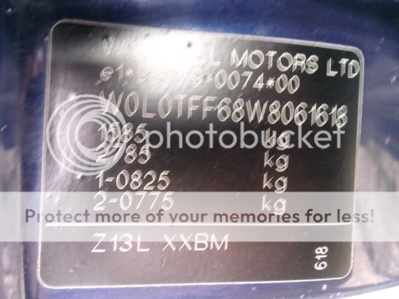 Definitive list of paint codes **HERE** Page 3 Vauxhall Astra Mk3 Owners