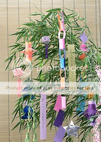 竹にむすんだ紙に書いた希望