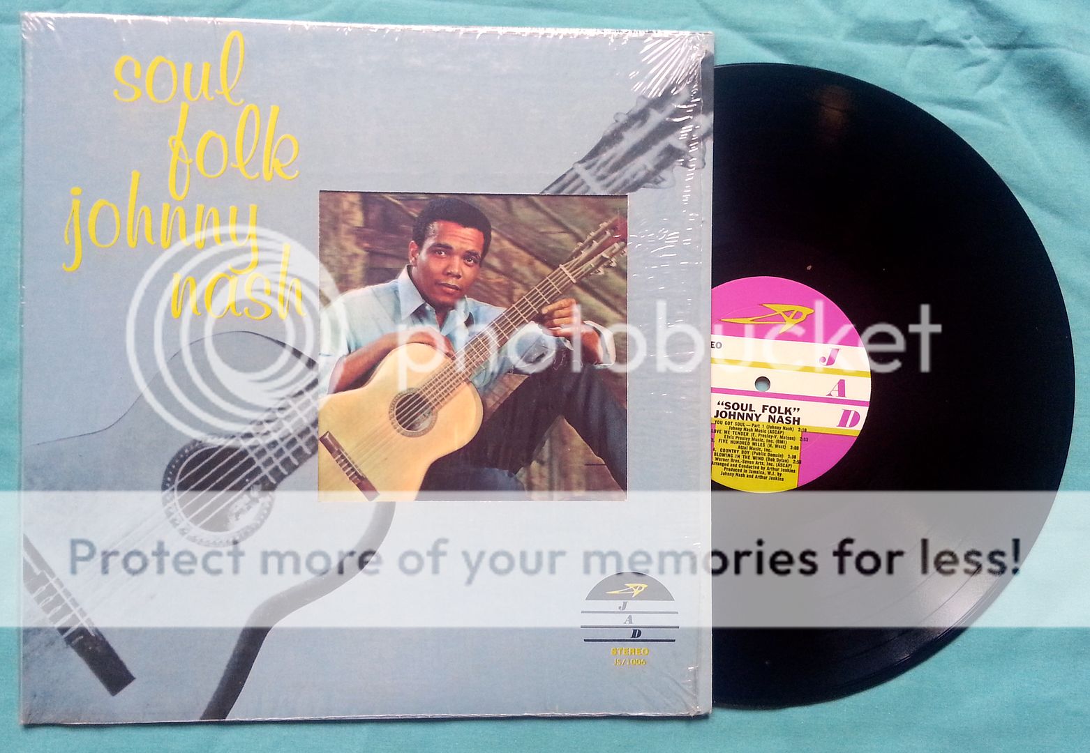 Johnny Nash - Soul Folk LP