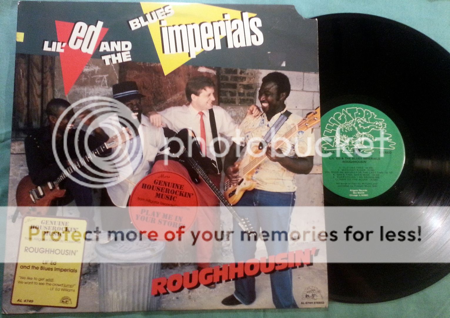 Lil' Ed & The Blues Imperials - Roughhousin' Record