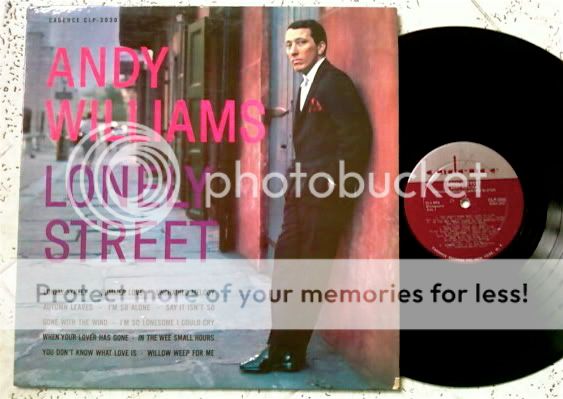 Andy Williams - Lonely Street CD