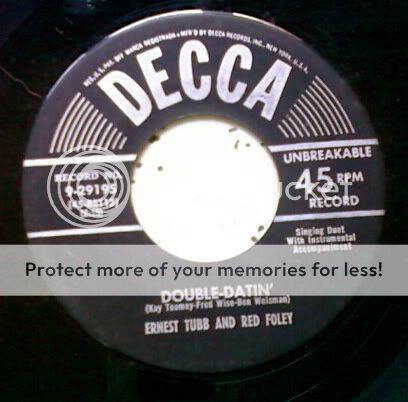 Ernest Tubb/red Foley - Double Datin'/it's The Mileage That Slowin' Us Down