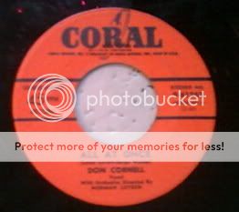 Don Cornell - All At Once/no Man Is An Island