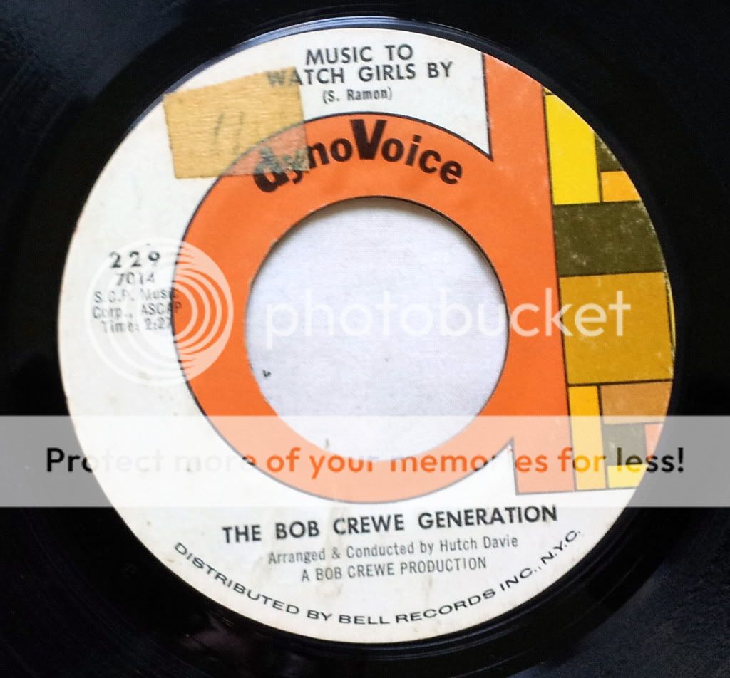 Music To Watch Girls By/girls On The Rocks - Bob Crewe Generation