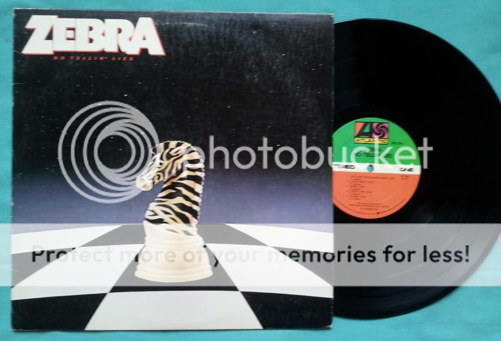 Zebra - No Tellin' Lies LP