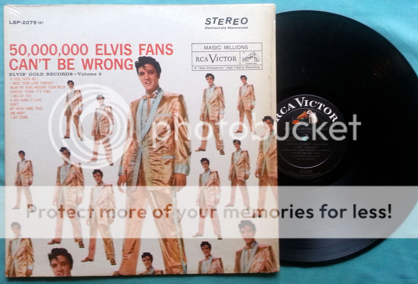 Elvis Presley - 50,000,000 Elvis Fans Can't Be Wrong LP
