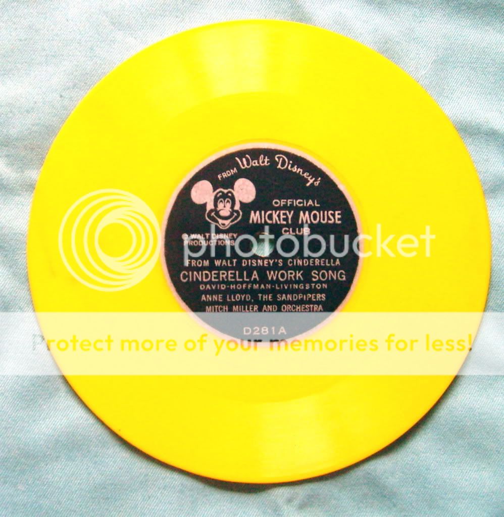 Mitch Miller & Orchestra - Cinderella Work Song/work Song (7" 78 Rpm~yellow Wax)