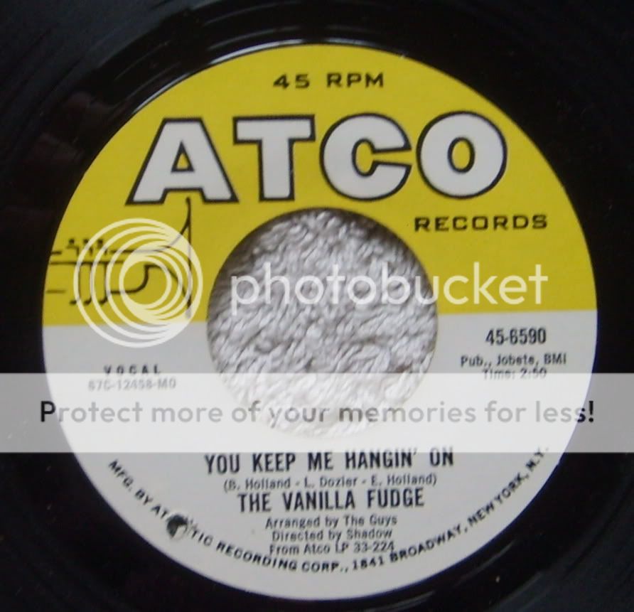 Vanilla Fudge - You Keep Me Hanging On/come By Day-come By Night