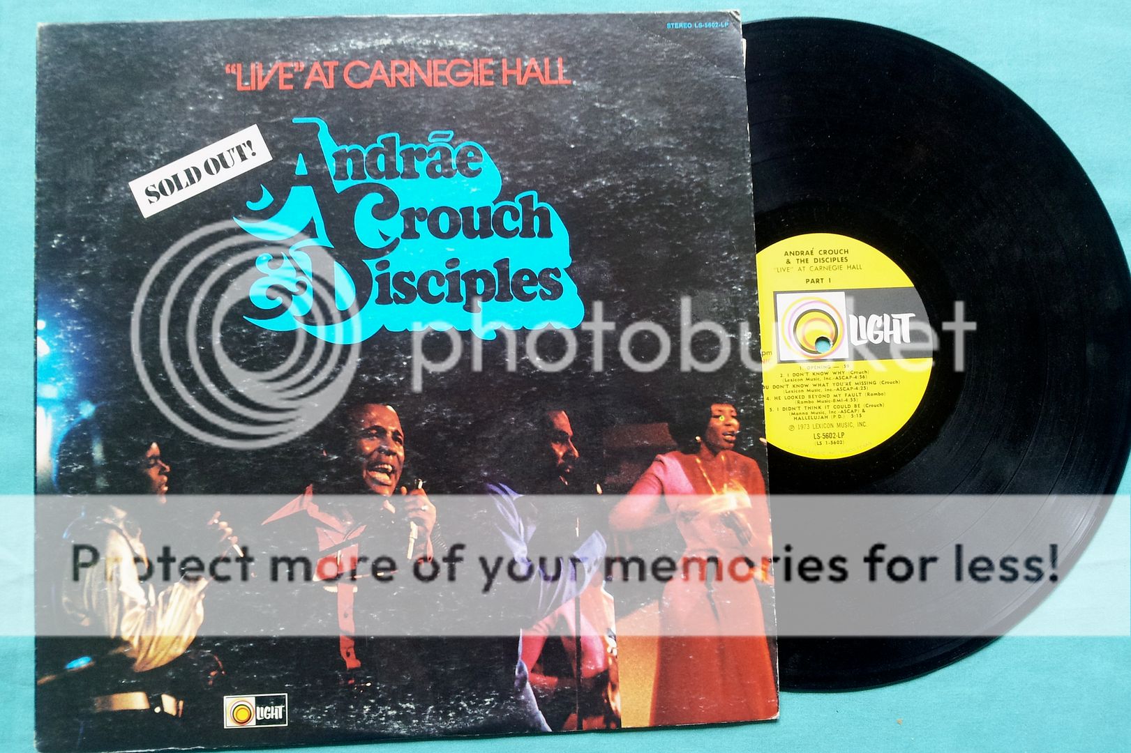 Andrae Crouch & The Disciples - Live At Carnegie Hall Record