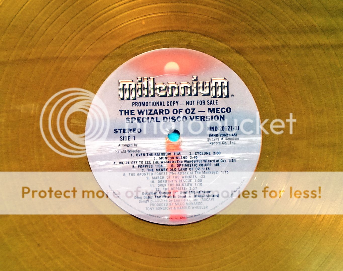 Meco - The Wizard Of Oz Record
