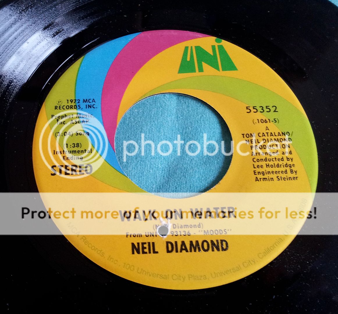 Neil Diamond - Walk On Water/high Rolling Man