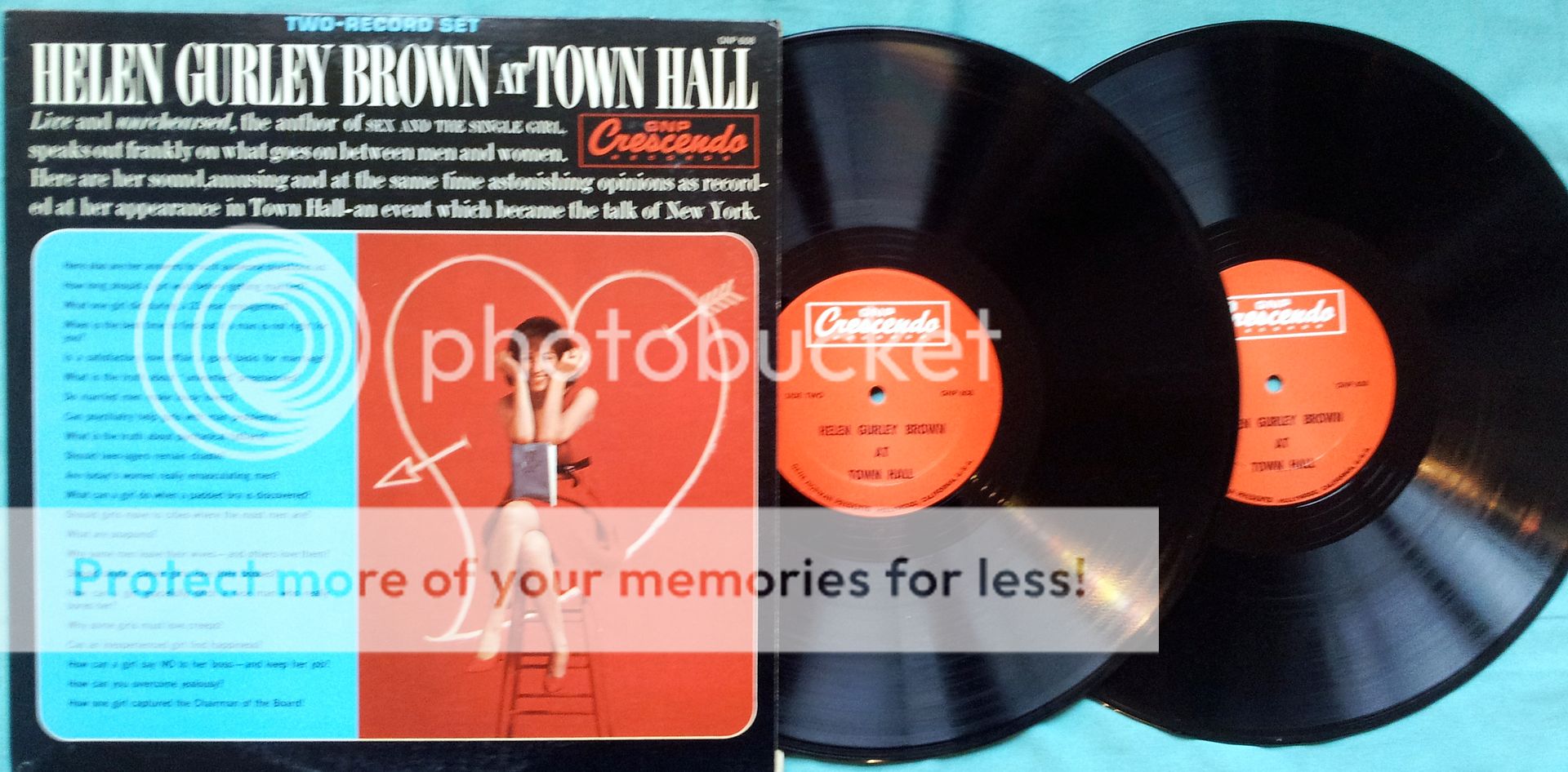 Helen Gurley Brown - At Town Hall