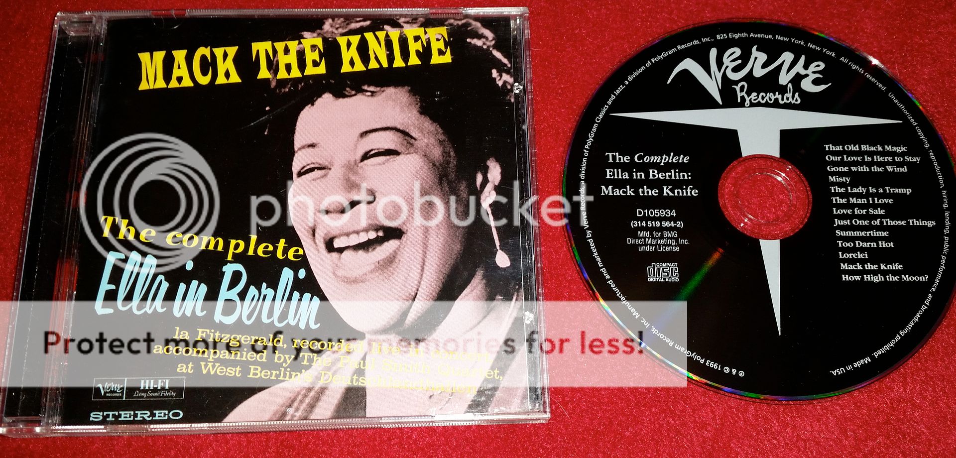 Ella Fitzgerald - Mack The Knife~complete Ella In Berlin