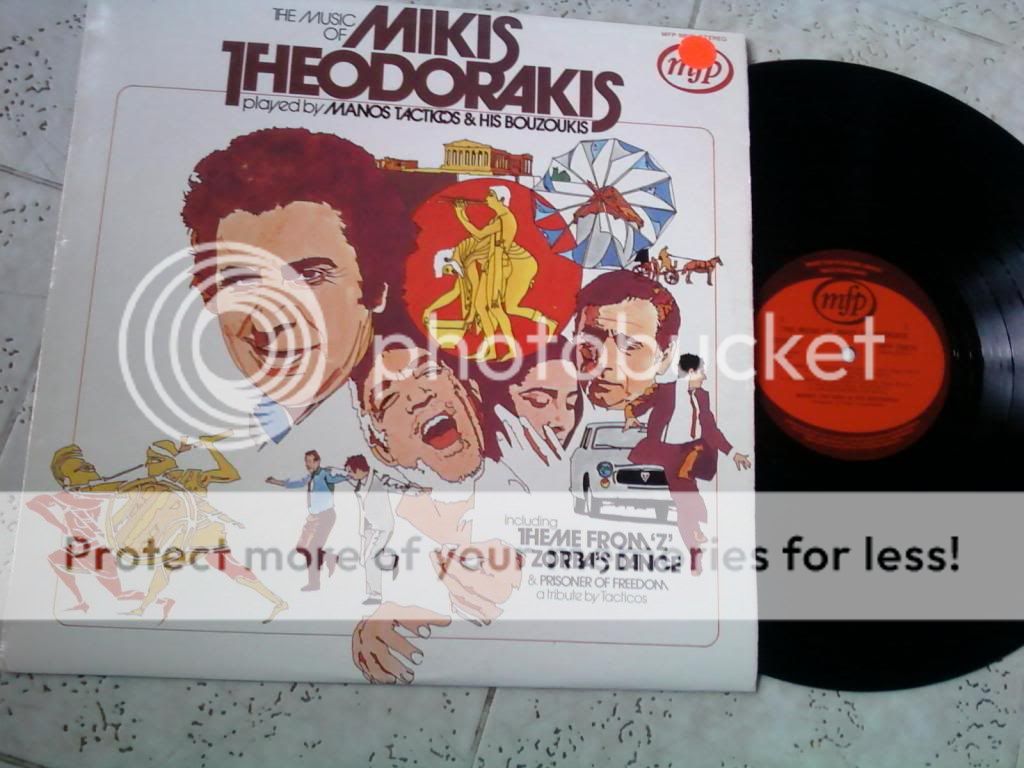 Manos Tacticos & His Bouzoukis - The Music Of Mikis Theodorakis (uk)