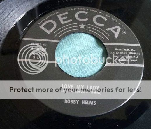 Bobby Helms - Love Me Lady/just A Little Lonesome